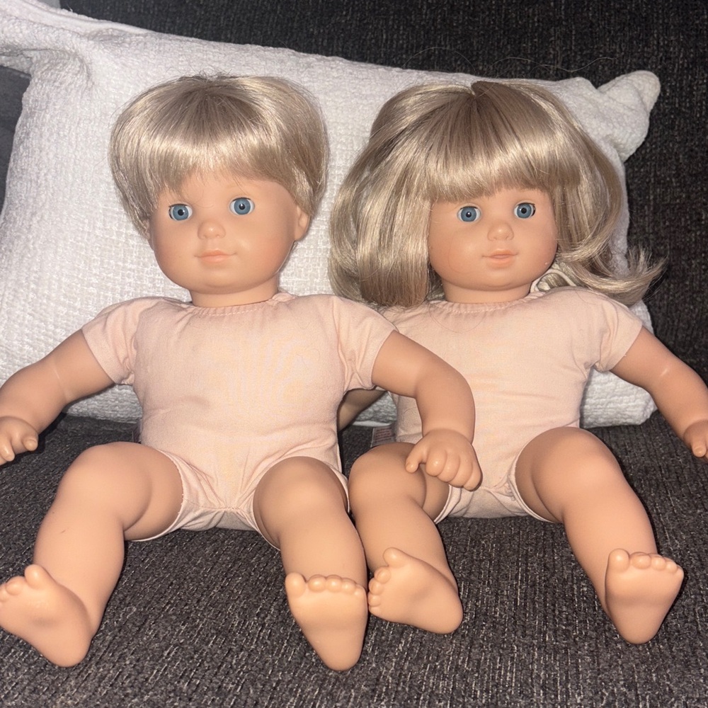 Pair of Retired Bitty Baby Twins final reduction